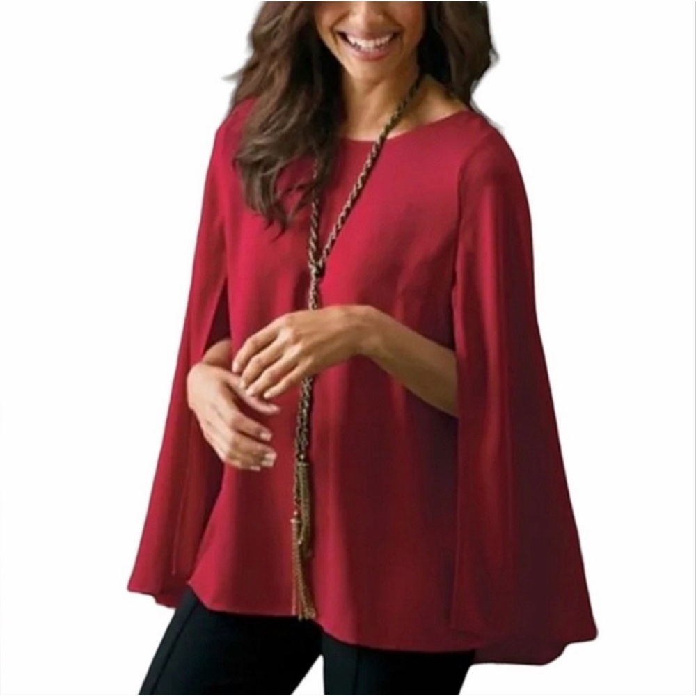 Soft Surroundings Red Women's Top